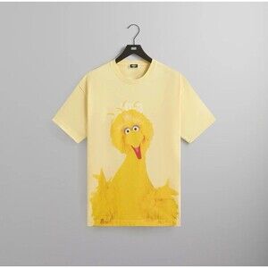 Kith for Sesame Street Big Bird Tee in Sunrise Men’s Size L 100% Cotton NWT